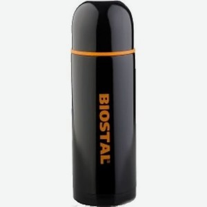 Термос Biostal-Спорт NBP-1200C без кнопки, черный 1,2 л