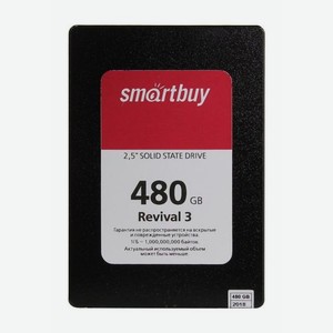 Накопитель SSD SmartBuy Revival 3 480Gb (SB480GB-RVVL3-25SAT3)