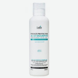 Бесщелочной шампунь с коллагеном и аргановым маслом La dor Damaged Protector Acid Shampoo 150мл