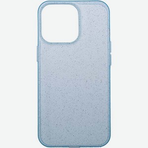 Чехол Deppa Chic Apple iPhone 13 Pro голубой-прозрач(серебр. блест)