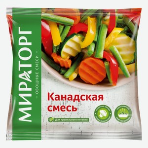 Овощная смесь Мираторг Канадская замороженная, 400г Россия