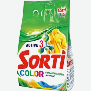 Стиральный порошок Sorti Color Active 2.4кг