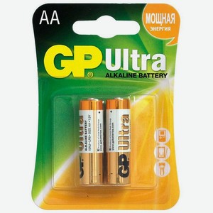 Батарейки GP Ultra алкалиновые AА 2шт