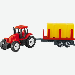 Игрушка KiddieDrive Фермерский трактор с прицепом