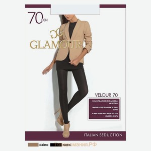 Glamour колготки, Velour 70 (nero, 2)