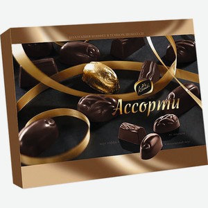 Конфеты Konti Ассорти из темного шоколада, 235 г