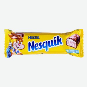 Батончик Nesquik шоколадный с какао-нугой, 43 г
