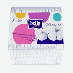 Ватные палочки Bella Cotton, 200 шт, шт