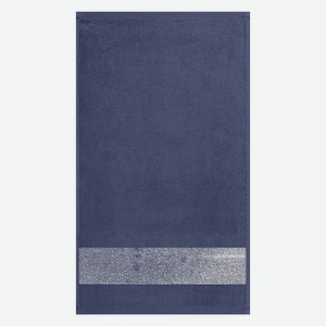Полотенце махровое Сильвер Бердс 30х60 серо-голубой 400 гр/м2