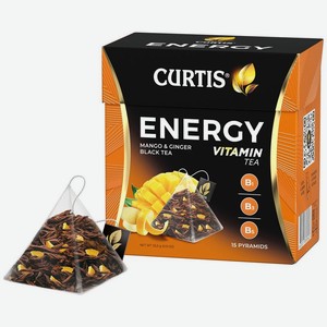 Чай черный Curtis Energy Tea, 1,7 г х 15 шт.