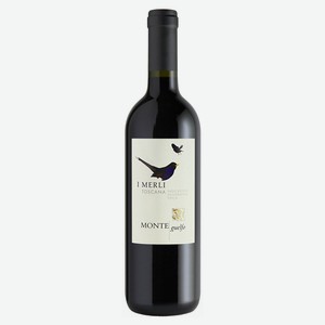 Вино Monte guelfo I Merli красное сухое Италия, 0,75 л