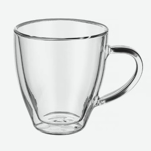 Чашка 300 мл с двойными стенками из стекла TC-G022