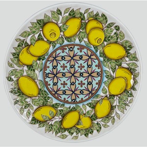 Тарелка Лимон 19,5см суповая круг. LM1504
