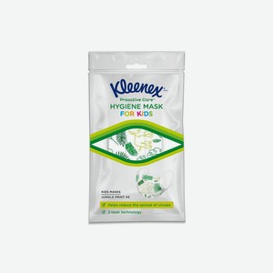 Маска одноразовая Kleenex для детей, 5 шт, шт