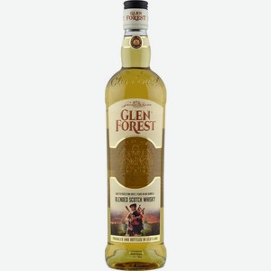 Виски Глен Форест шотландский купажированный 40% 500мл