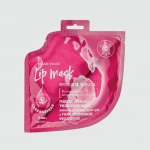 Успокаивающая маска-филлер для губ MI-RI-NE Volume Boost Lip Mask 2 шт