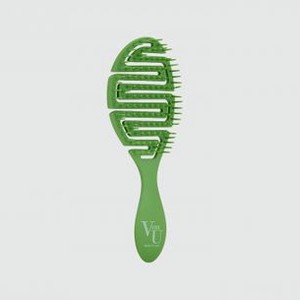 Расческа для волос VON U Spin Brush Green 1 шт