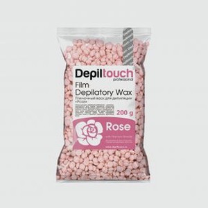 Пленочный воск, Роза в гранулах для нежной и чувствительноц кожи DEPILTOUCH PROFESSIONAL Rose 200 гр