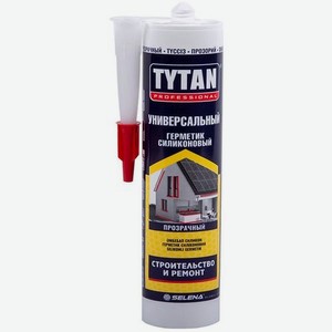 Герметик Tytan Professional 17912 280мл силиконовый универсальный прозрачный