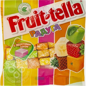 Жевательные конфеты Fruittella Радуга 70 г