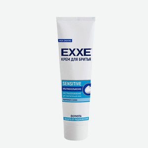 Крем для бритья для чувствительной кожи  EXXE , 100 мл
