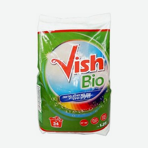 Стиральный порошок без фосфатов  VISH BIO , 1,25 кг