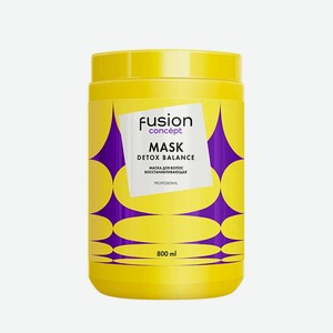 Маска для волос Восстановление  Concept Fusion Detox Balance , 800 мл
