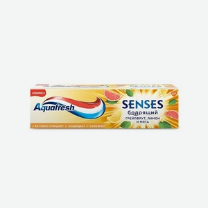 Зубная паста Грейпфрут  Aquafresh Senses  , 75 мл