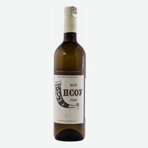 Вино  ПСОУ  ординарное белое полусладкое 0,75л 8,5-15%
