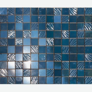 Декор Paul Ceramiche Skyfall PSFM08 Mosaico Blue СД140к 25х30 см