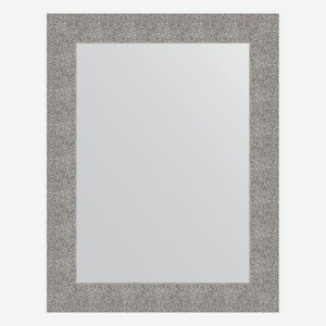 Зеркало в багетной раме Evoform чеканка серебряная 90 мм 70х90 см