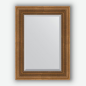 Зеркало с фацетом в багетной раме Evoform бронзовый акведук 93 мм 57х77 см