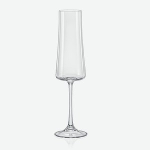 Набор бокалов для шампанского Crystal Bohemia Xtra, 210мл х 6шт Чехия