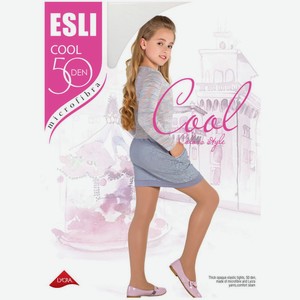 Колготки детские Esli Cool 50 den, белые, шт