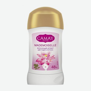 Дезодорант-антиперспирант Camay Mademoiselle с ароматом лотоса, карандаш, 40 мл, шт