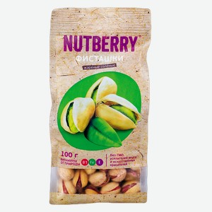Фисташки Nutberry жареные соленые, 100 г