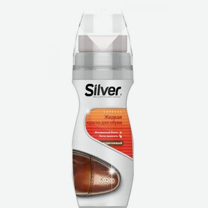 Крем-краска для обуви Silver Premium, коричневая, 75 мл, шт