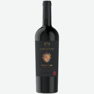 Вино Carsidoni Primitivo Puglia IGT