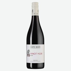 Вино Hans Baer Pinot Noir красное полусухое Германия, 0,75 л