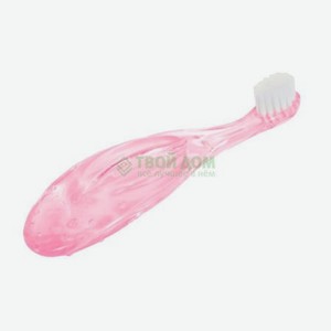 Зубная щетка Rocs Baby для малышей от 0 до 3 лет Pink (03-04-015)