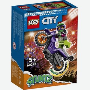 Конструктор LEGO City 60296 Лего Город  Акробатический трюковый мотоцикл 