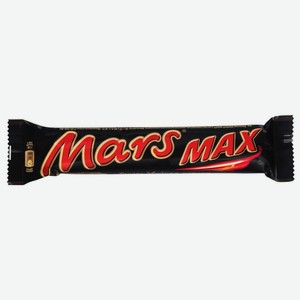 Батончик Mars Max шоколадный с нугой и карамелью, 81 г