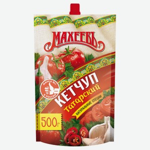 Кетчуп томатный «МАХЕЕВЪ» Татарский, 500 г