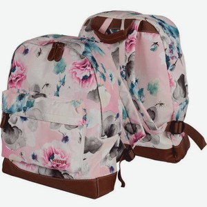 Рюкзак подростковый 40x30x18 см водонепроницаемый текстиль Watercolor Rose 7032934