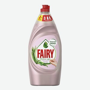 Жидкость для мытья посуды Fairy Нежные руки розовый жасмин и алоэ вера 900 мл