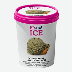 Мороженое сливочное BRandICe Миндально-фисташковое 13%, 1000 мл