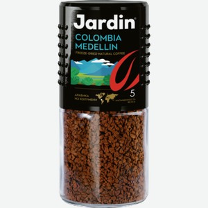 Кофе Жардин Колумбия Меделлин растворимый, 0.095кг