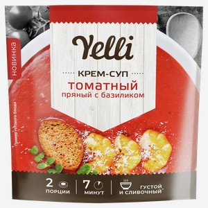 Крем-суп ЕЛЛИ томатный, пряный с базиликом, 0.07кг