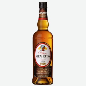Спиртной напиток Ром Негрита Аньеха Резерв 0,7л 37,5%