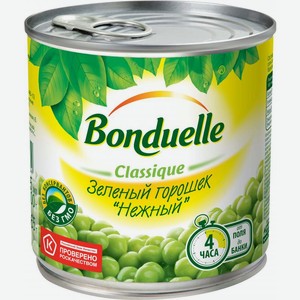 Зеленый горошек Bonduelle Classique Нежный 400г